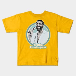 Teddy Pendergrass /// 80s Retro Soul Fan Design Kids T-Shirt